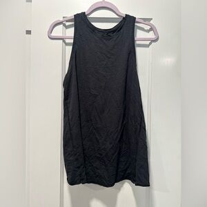 Lululemon Open Back Tank Size 6 in Black